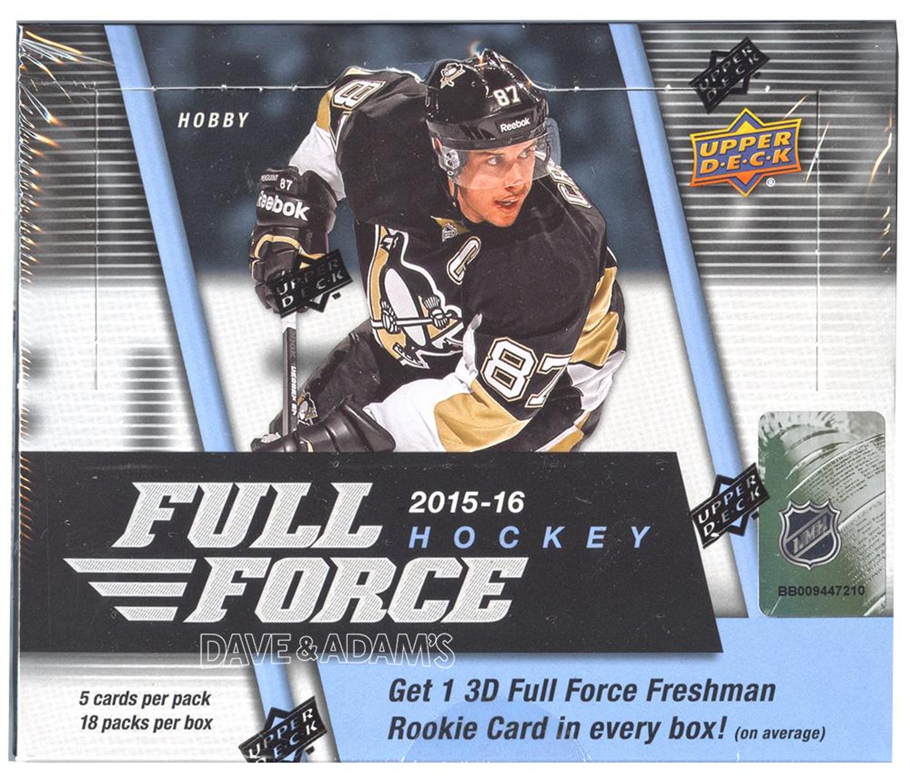 2015-16 Upper Deck Full Force Hockey Hobby Box | Eastridge Sports Cards