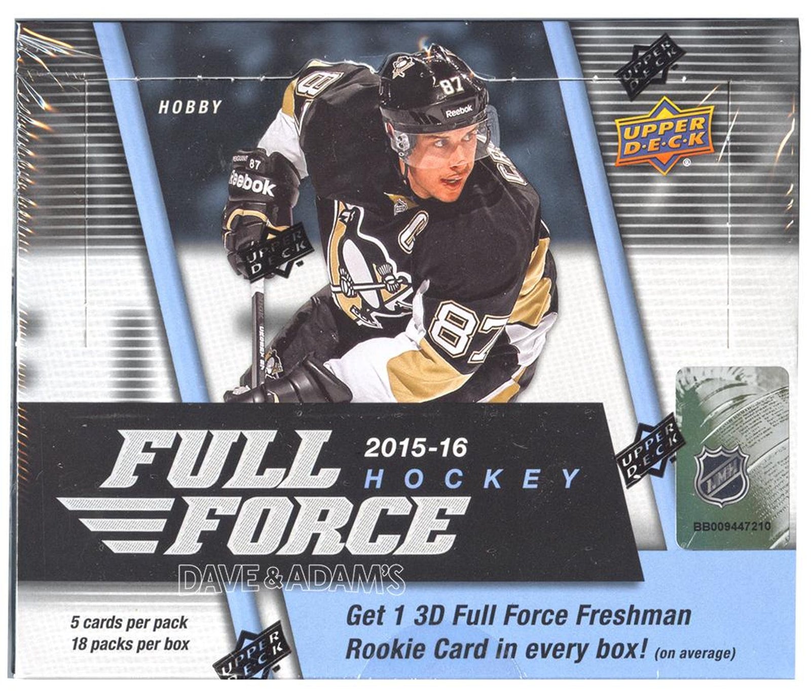 2015-16 Upper Deck Full Force Hockey Hobby Box