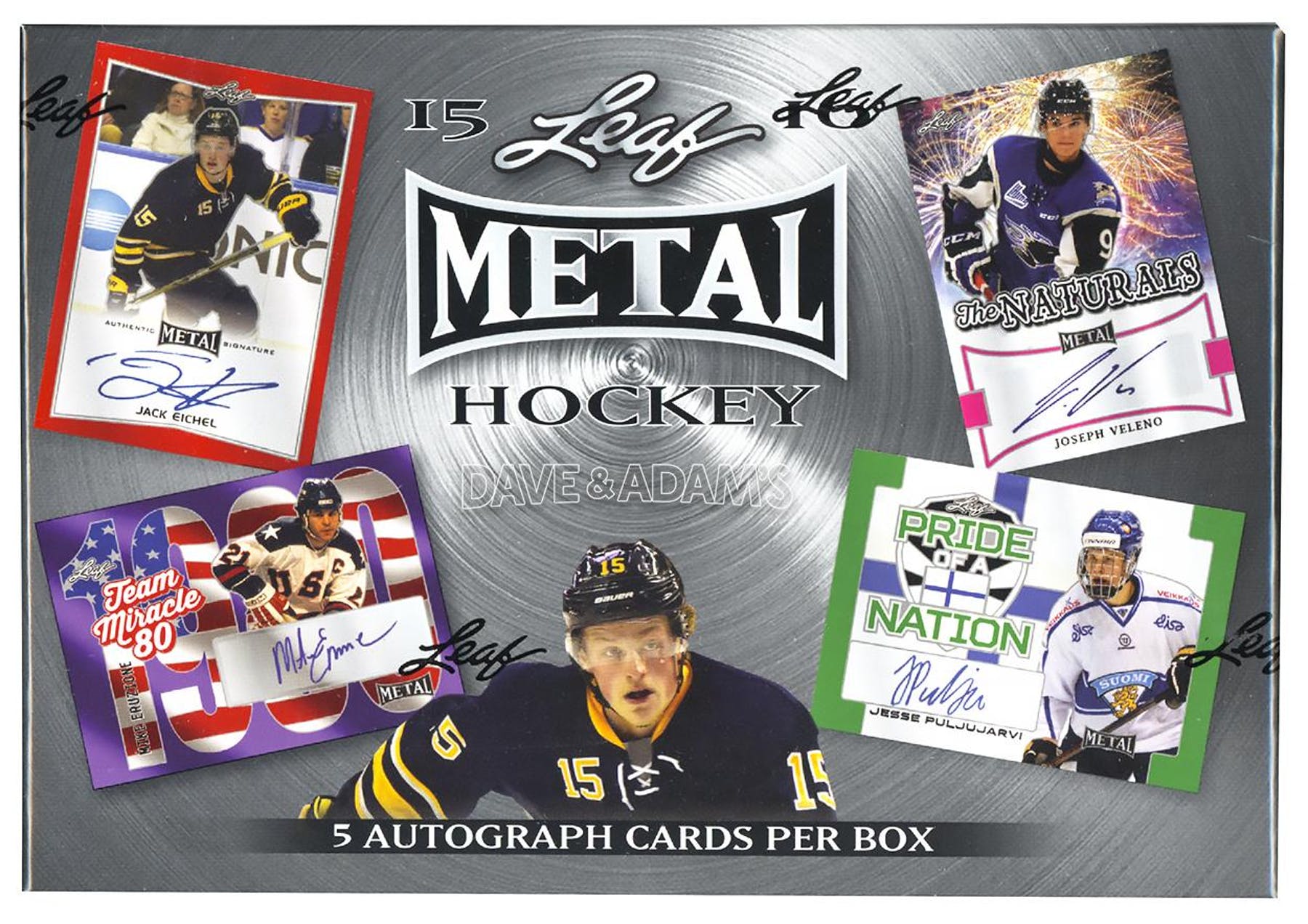 2015-16 Leaf Metal Hockey Hobby Box | Eastridge Sports Cards
