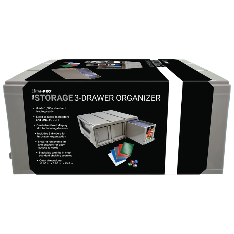 Ultra Pro Storage 3-Drawer Organizer