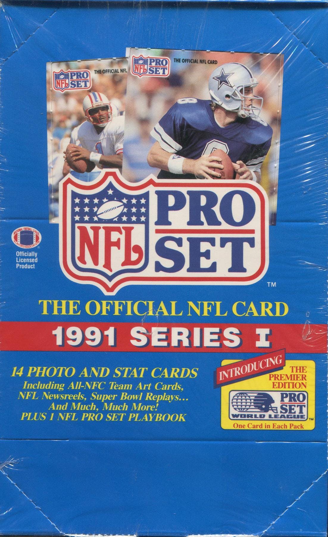 1991 PRO SET FOOTBALL SERIES 1 BOX