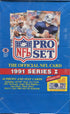 1991 PRO SET FOOTBALL SERIES 1 BOX
