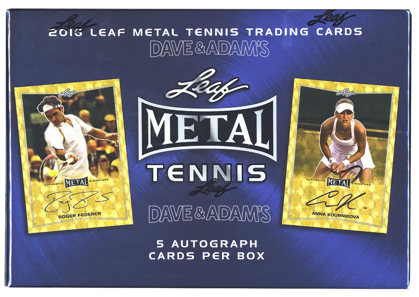 2016 Leaf Metal Tennis Hobby Box