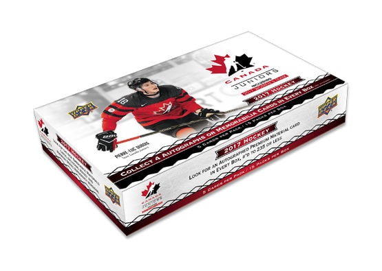 2017-18 UPPER DECK TEAM CANADA JUNIORS HOCKEY HOBBY BOX | Eastridge Sports Cards