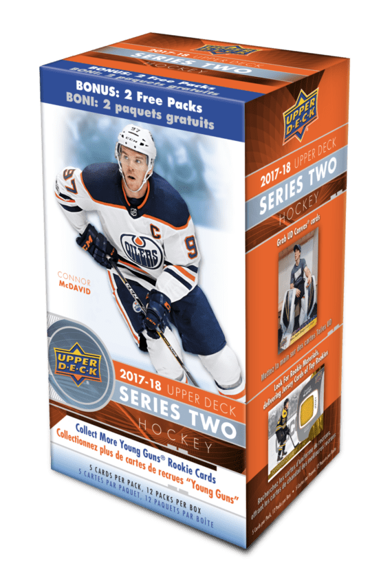 2017-18 Upper Deck Series 2 Hockey Blaster Box | Eastridge Sports Cards