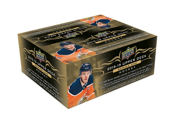 2018-19 Upper Deck Series 1 Hockey Retail Box