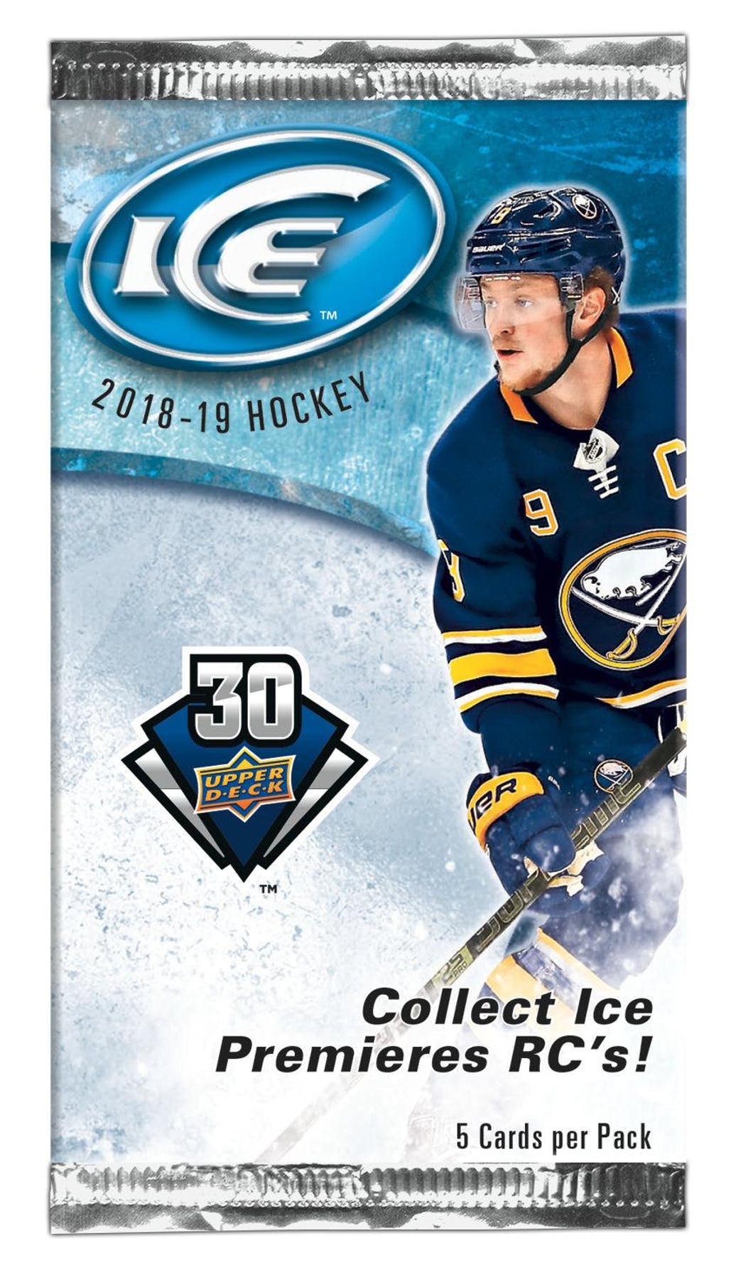 2018-19 Upper Deck Ice Hockey Hobby Pack | Eastridge Sports Cards