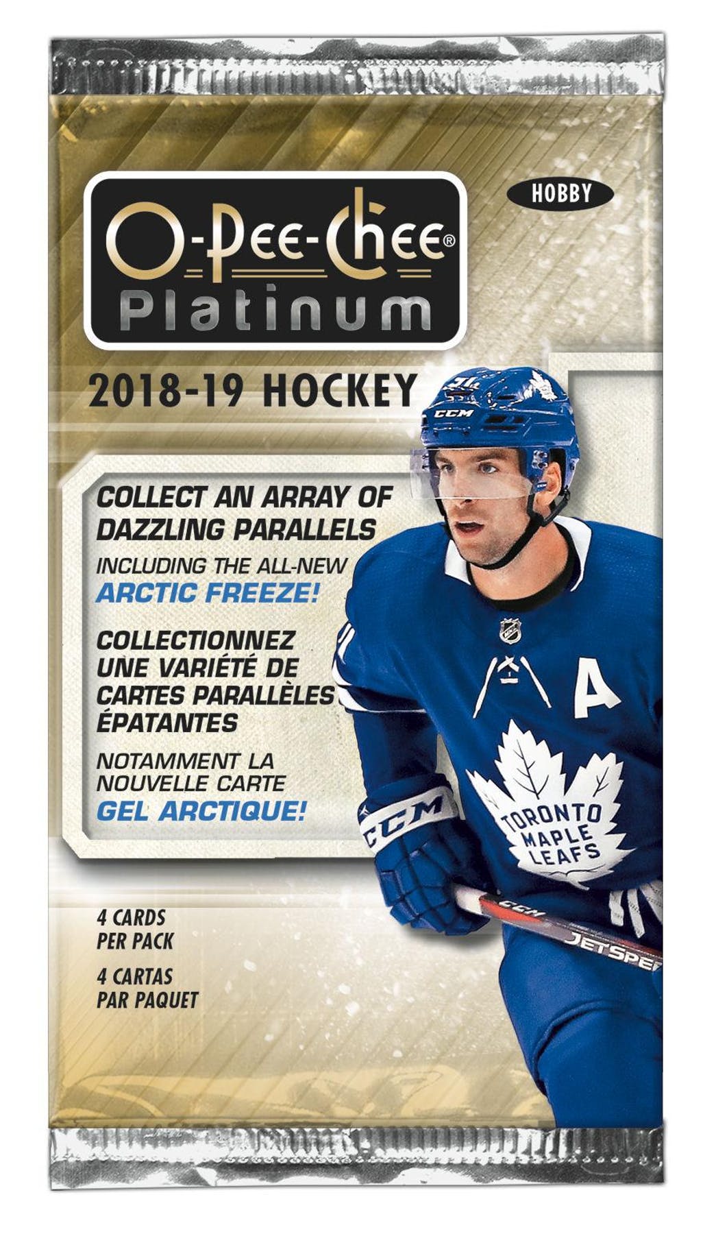 2018-19 Upper Deck O-Pee-Chee Platinum Hockey Hobby Pack