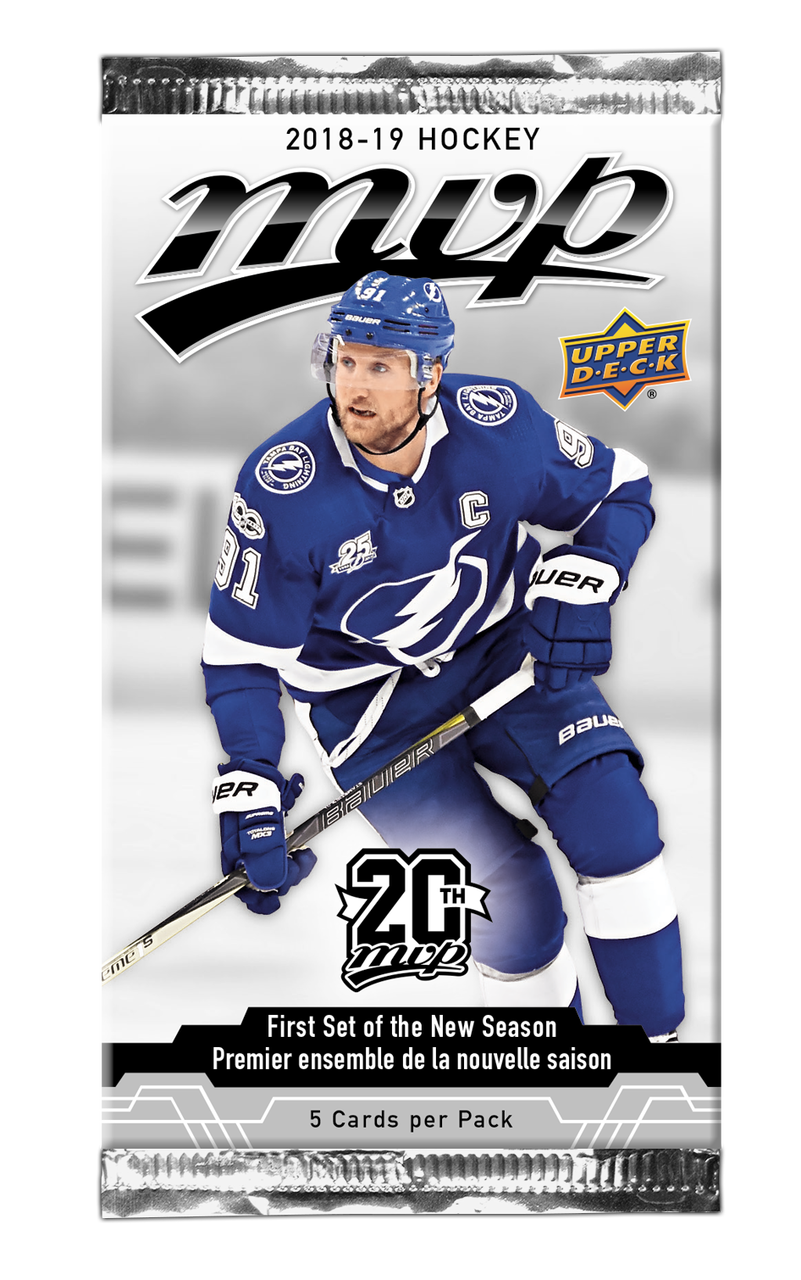2018-19 Upper Deck MVP Hockey Hobby Pack
