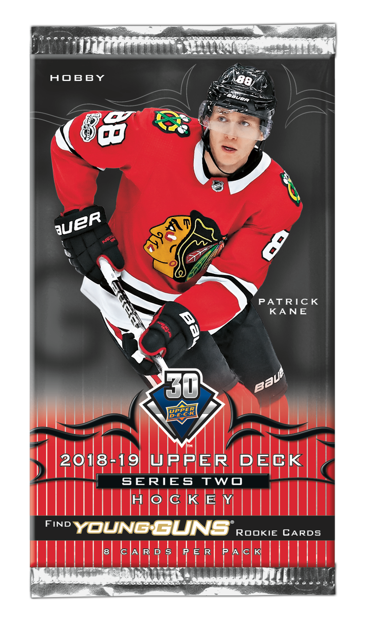 2018-19 Upper Deck Series 2 Hockey Hobby Pack