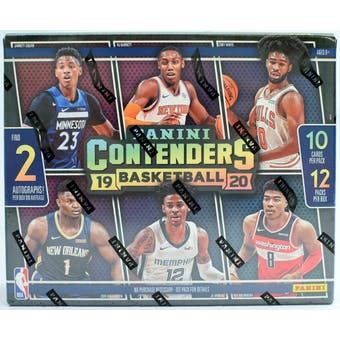 2019-20 Panini Contenders Basketball Hobby Box