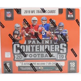 2019 Panini Contenders Football Hobby Box
