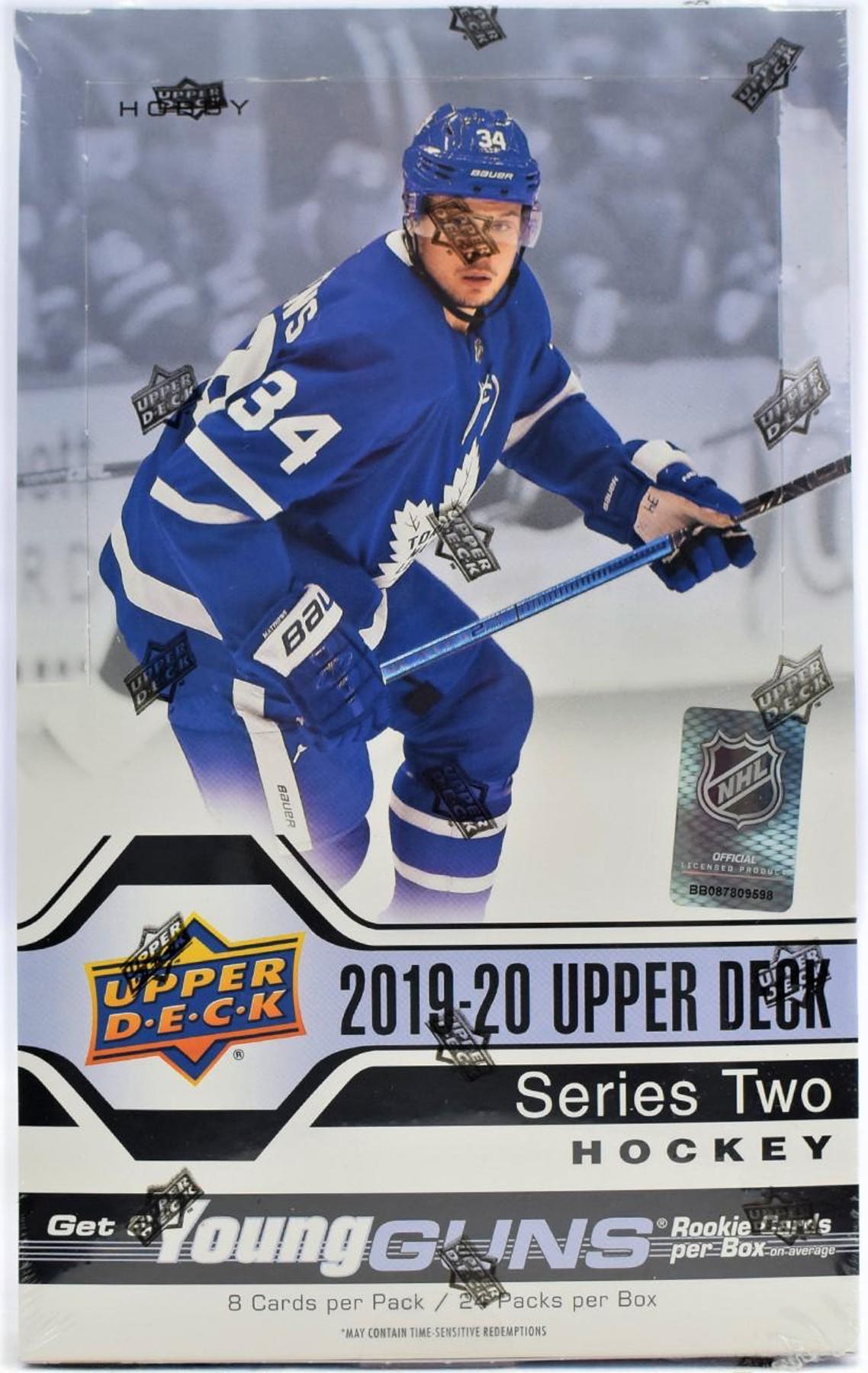 2019-20 Upper Deck Series 2 Hockey Hobby Box