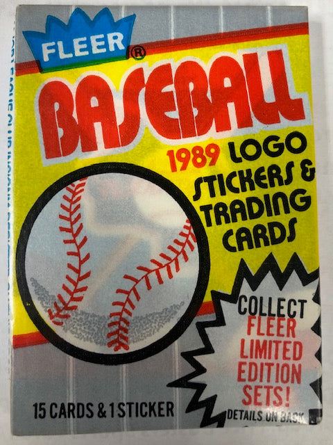 1989 Fleer Baseball Hobby Pack | Eastridge Sports Cards
