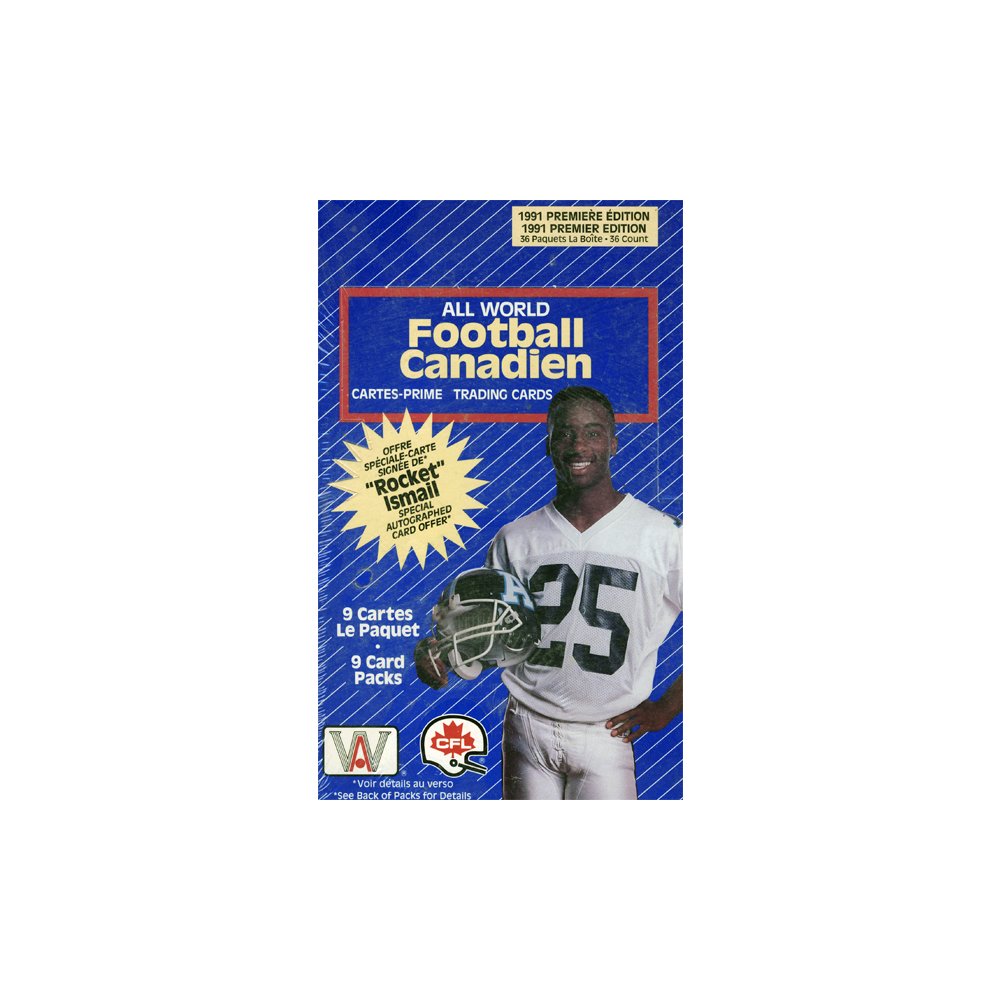 1991 All World CFL Football Box