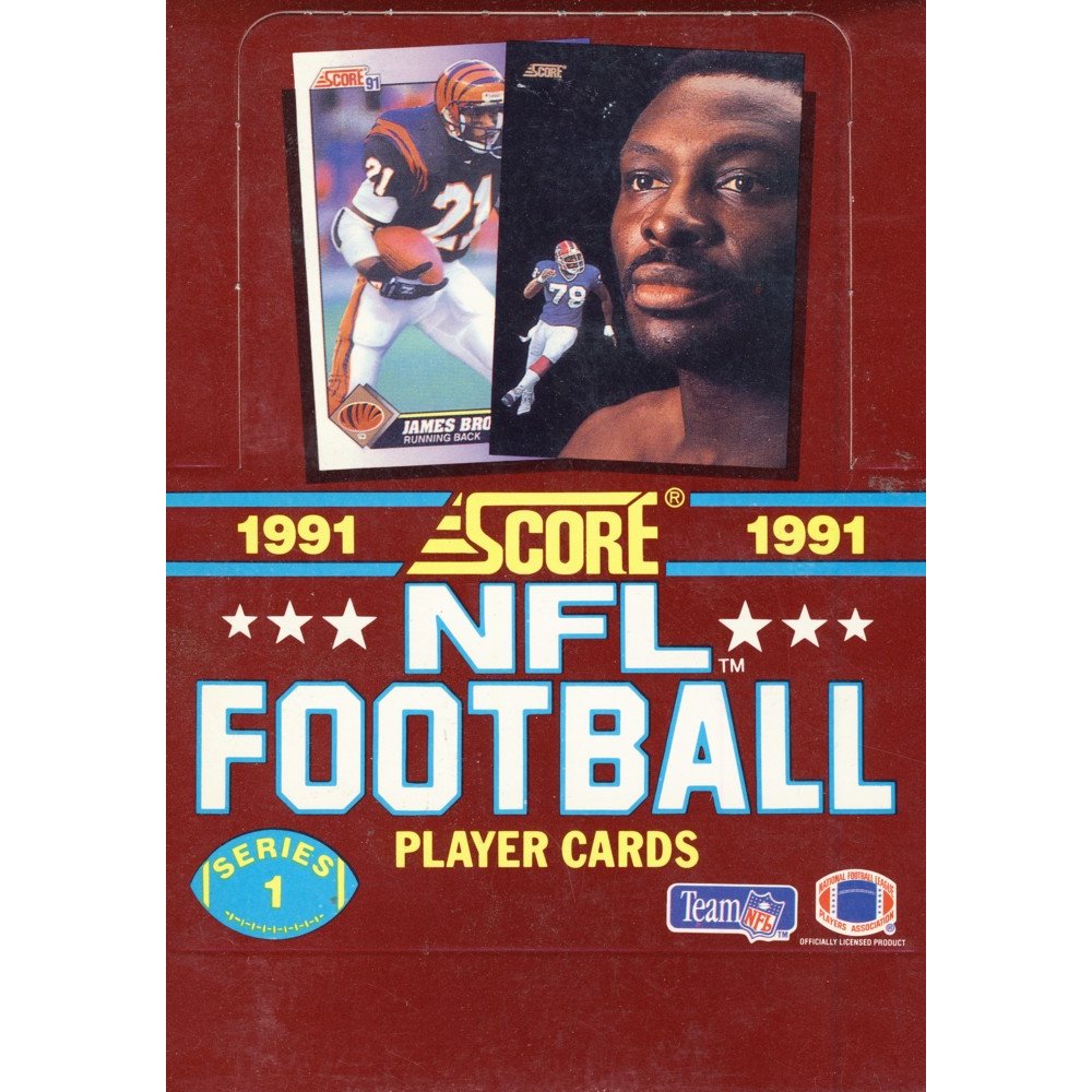 1991 Score Football Series 1 Hobby Box | Eastridge Sports Cards