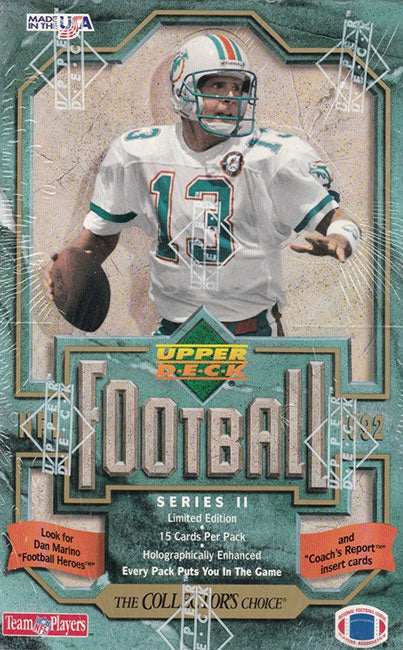 1992 Upper Deck Series 2 Football Hobby Box | Eastridge Sports Cards