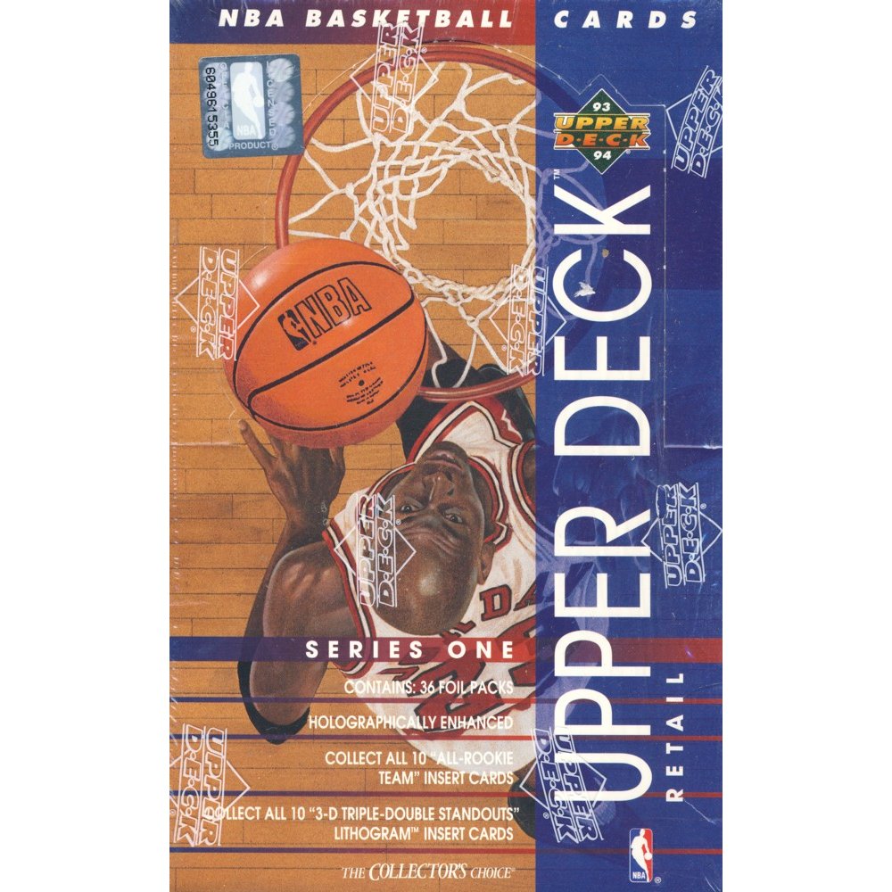 1993-94 Upper Deck Series 1 Basketball 36ct Retail Box | Eastridge Sports Cards