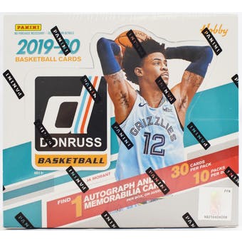 2019-20 Panini Donruss Basketball Hobby Box | Eastridge Sports Cards