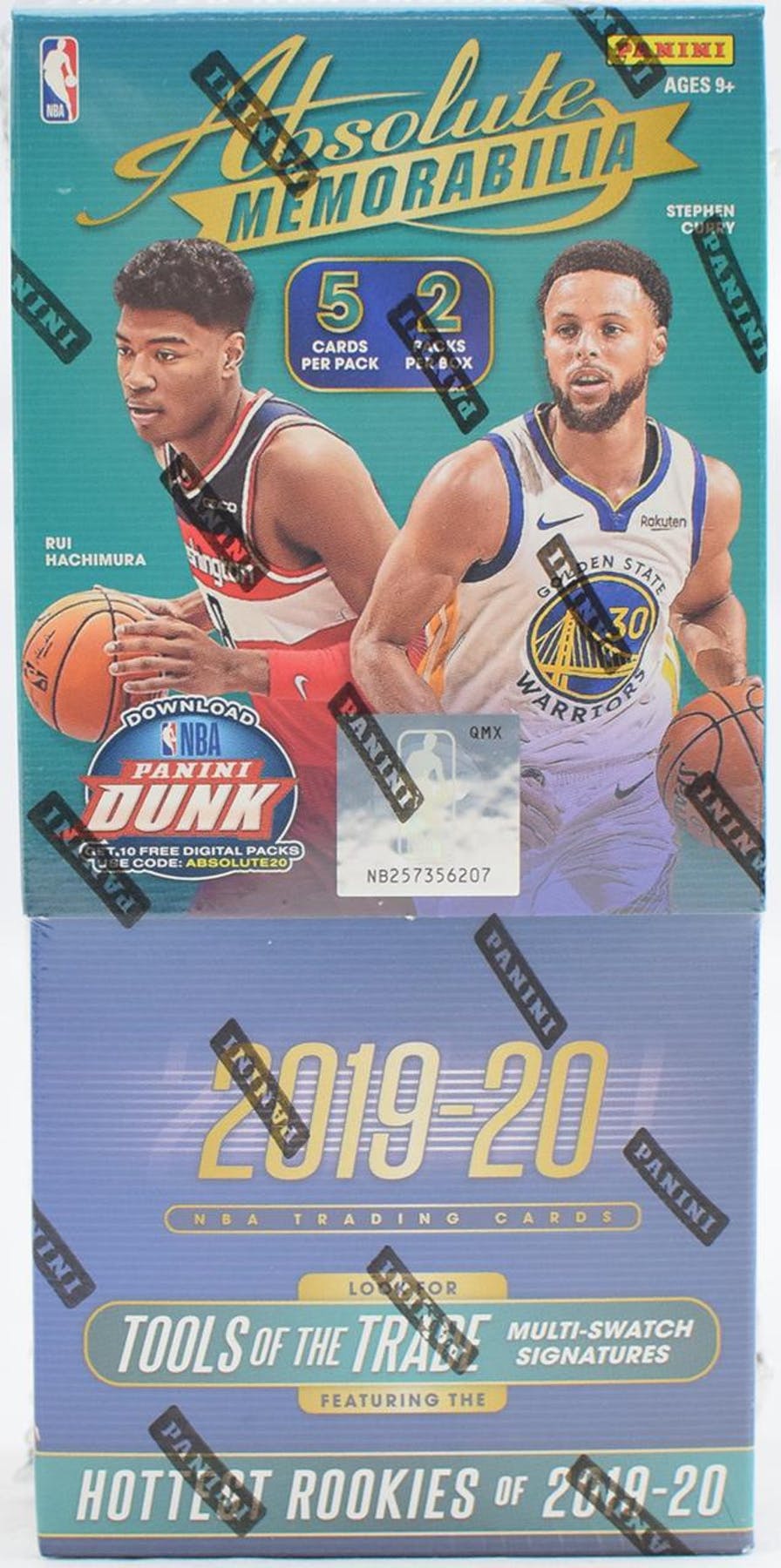 2019-20 Panini Absolute Memorabilia Basketball Hobby Box