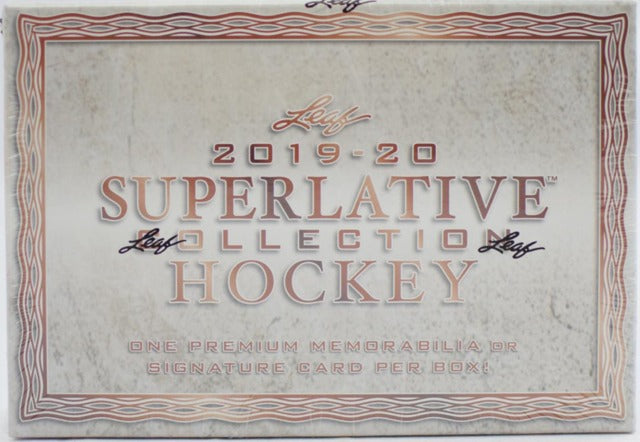 2019-20 Leaf Superlative Collection Hockey Hobby Box | Eastridge Sports Cards