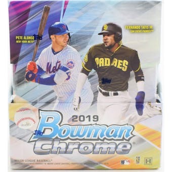 2019 Bowman Chrome Baseball Hobby Box | Eastridge Sports Cards