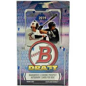 2019 Bowman Draft Baseball Super Jumbo Hobby Box | Eastridge Sports Cards