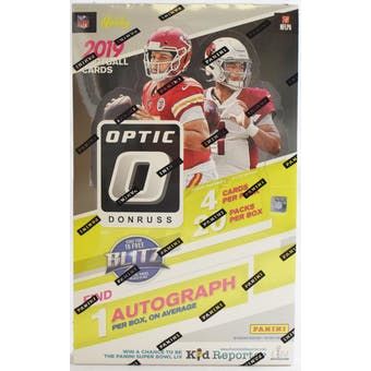 2019 Panini Donruss Optic Football Hobby Box | Eastridge Sports Cards