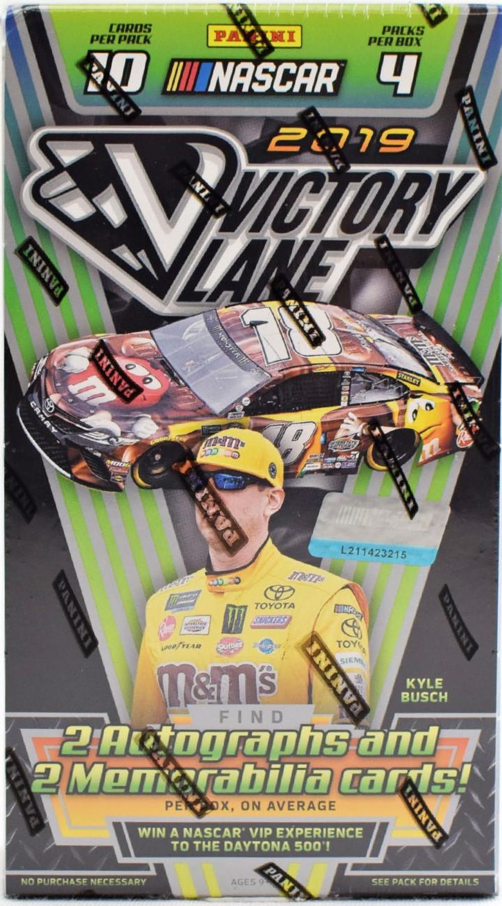 2019 Panini Victory Lane Racing Hobby Pack | Eastridge Sports Cards