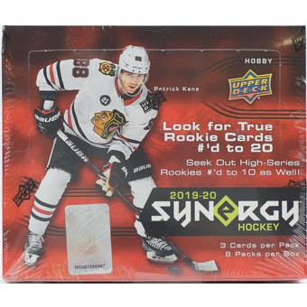 2019-20 Upper Deck Synergy Hockey Hobby Box | Eastridge Sports Cards