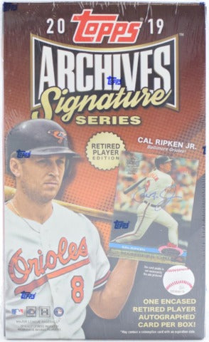 2019 Topps Archives Signature Series Hobby Box - Retired Player Edition | Eastridge Sports Cards