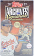 2019 Topps Archives Signature Series Hobby Box - Retired Player Edition