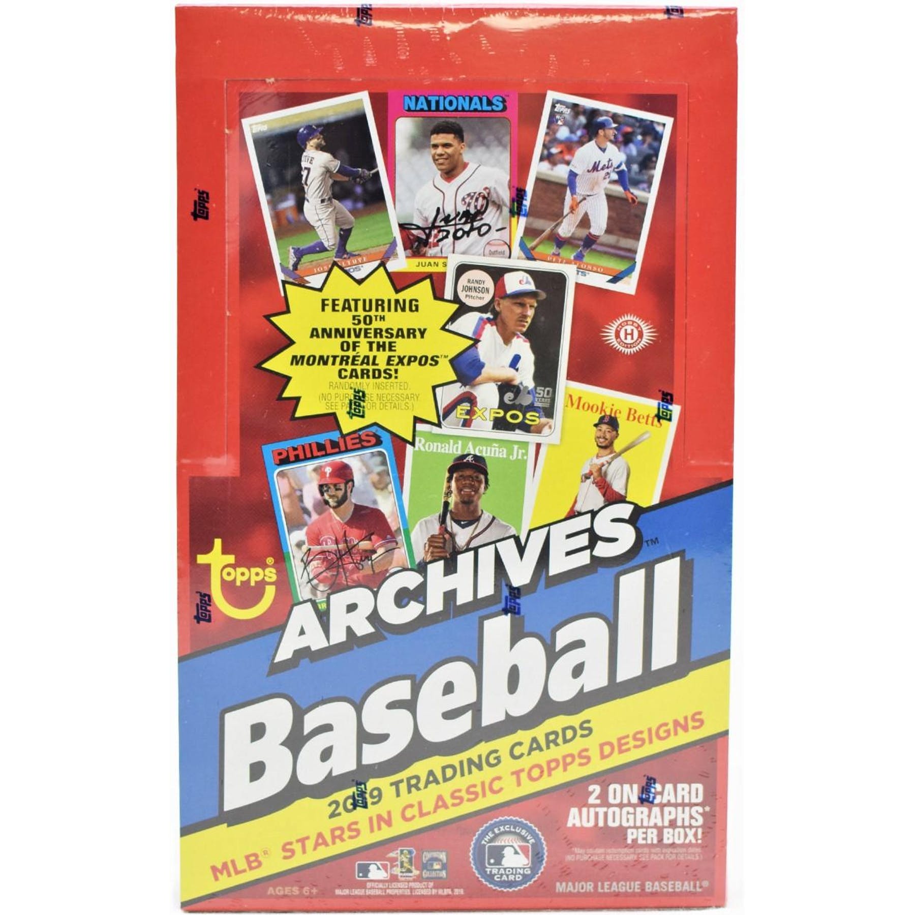 2019 Topps Archives Baseball Hobby Box | Eastridge Sports Cards