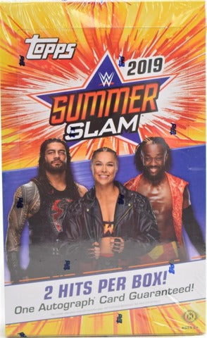 2019 Topps WWE SummerSlam Wrestling Hobby Box