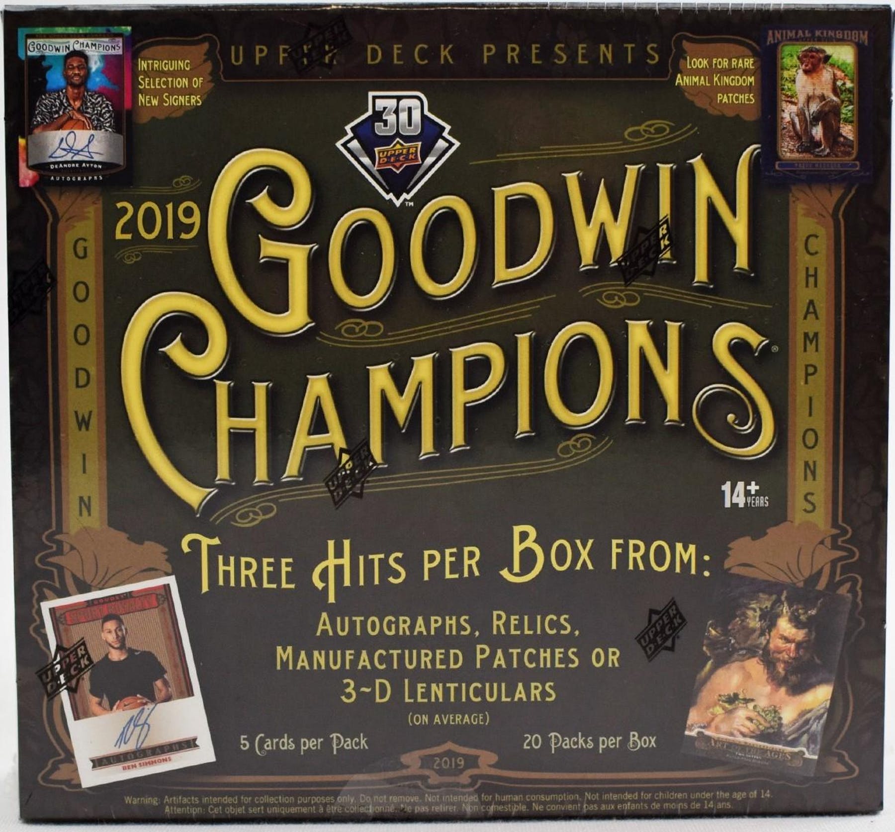 2019 Upper Deck Goodwin Champions | Eastridge Sports Cards
