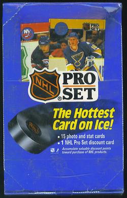1990-91 Pro Set Hockey Series 1 Hobby Box | Eastridge Sports Cards