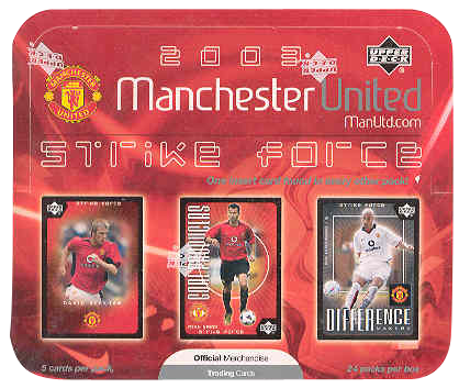 2003 Upper Deck Manchester United Strike Force Retail Box | Eastridge Sports Cards