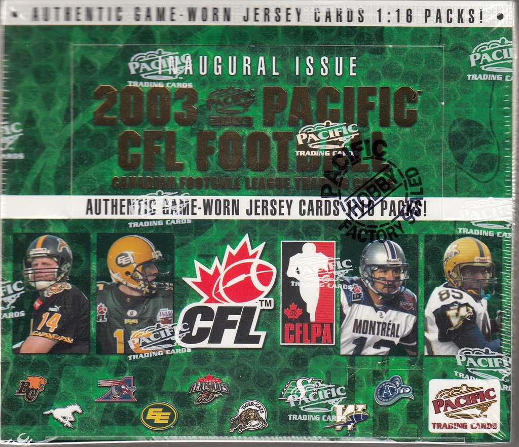2003 Pacific CFL Football Hobby Box | Eastridge Sports Cards