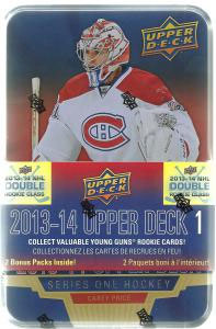 2013-14 Upper Deck Hockey Series 1 Retail Tin | Eastridge Sports Cards