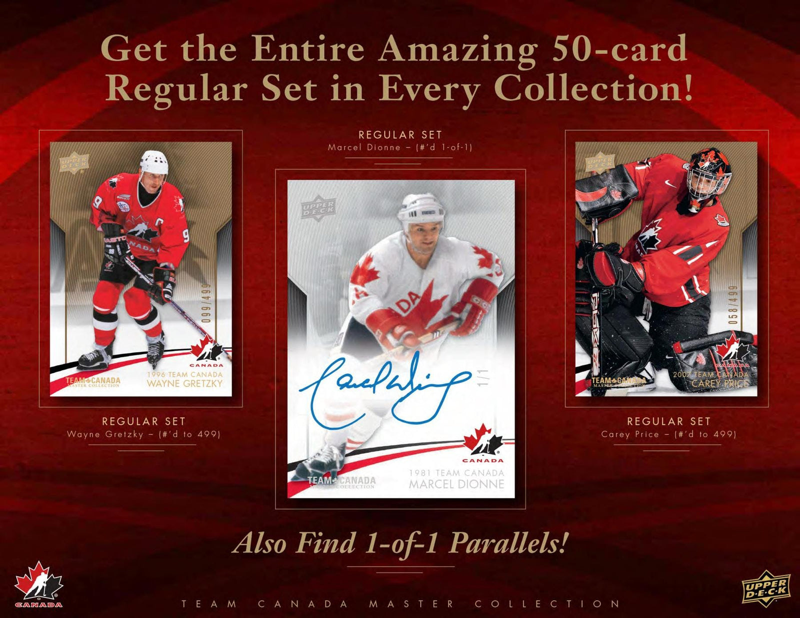 2015-16 Upper Deck Team Canada Master Collection