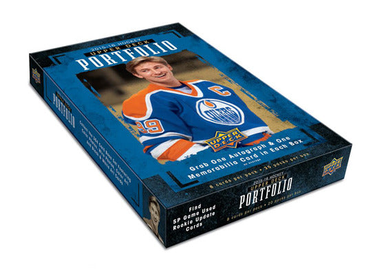 2015-16 Upper Deck Portfolio Hockey Hobby Box | Eastridge Sports Cards