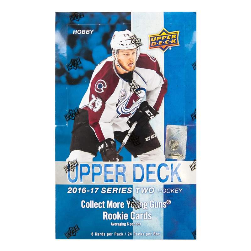 2016-17 Upper Deck Series 2 Hockey Hobby Box | Eastridge Sports Cards