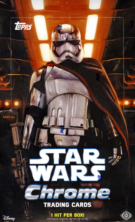 2016 Topps Star Wars Awakens Chrome Hobby Box