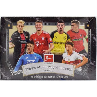 2018-19 Topps Museum Collection Bundesliga Soccer Hobby Box