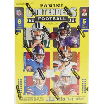 2018 Panini Contenders Football Blaster Box | Eastridge Sports Cards