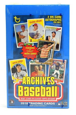 2018 Topps Archives Baseball Hobby Box | Eastridge Sports Cards