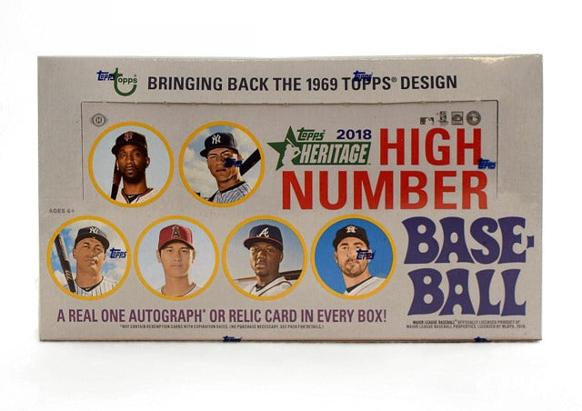 2018 Topps Heritage High Number Baseball Hobby Box | Eastridge Sports Cards