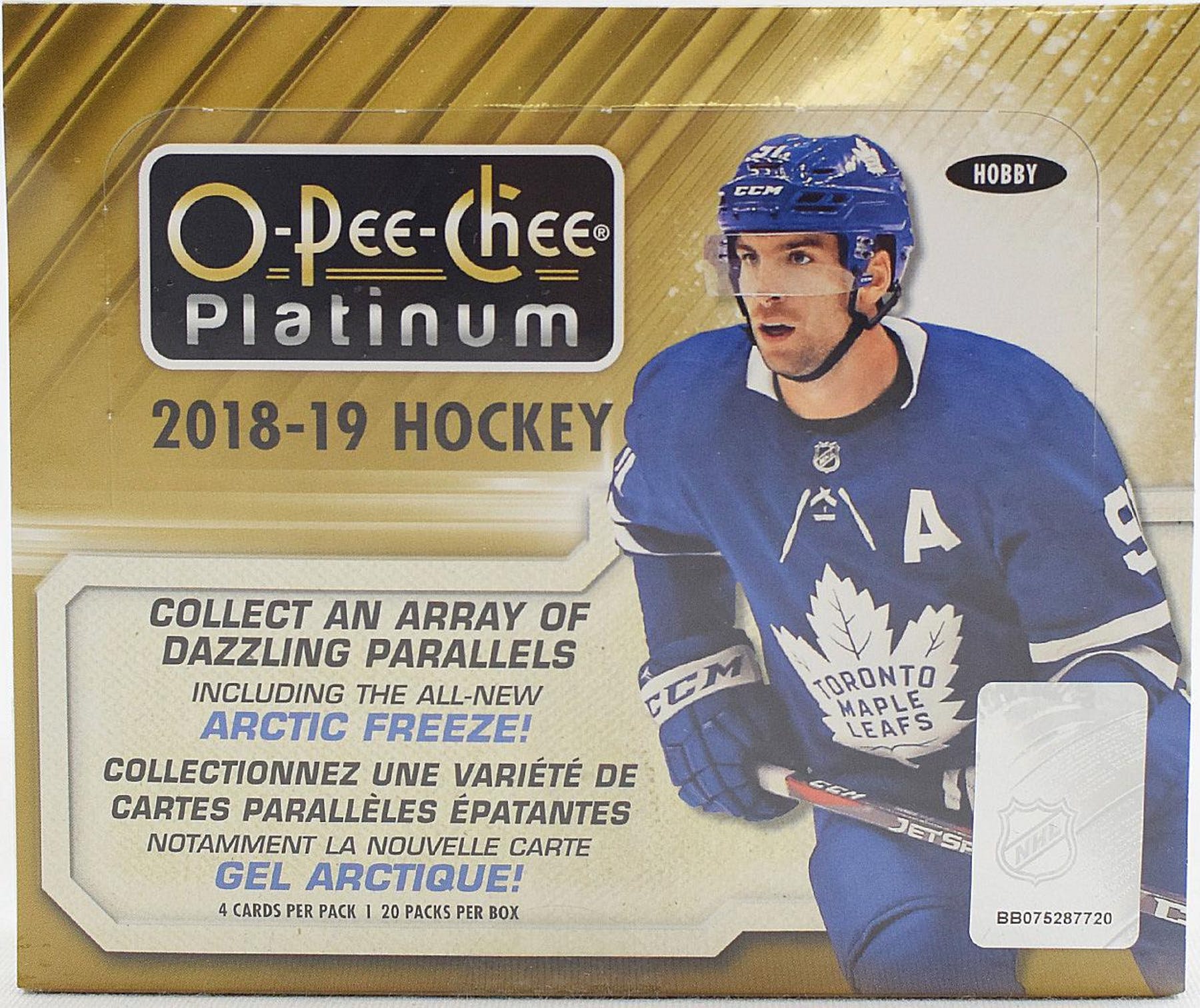 2018-19 Upper Deck O-Pee-Chee Platinum Hockey Hobby Box | Eastridge Sports Cards