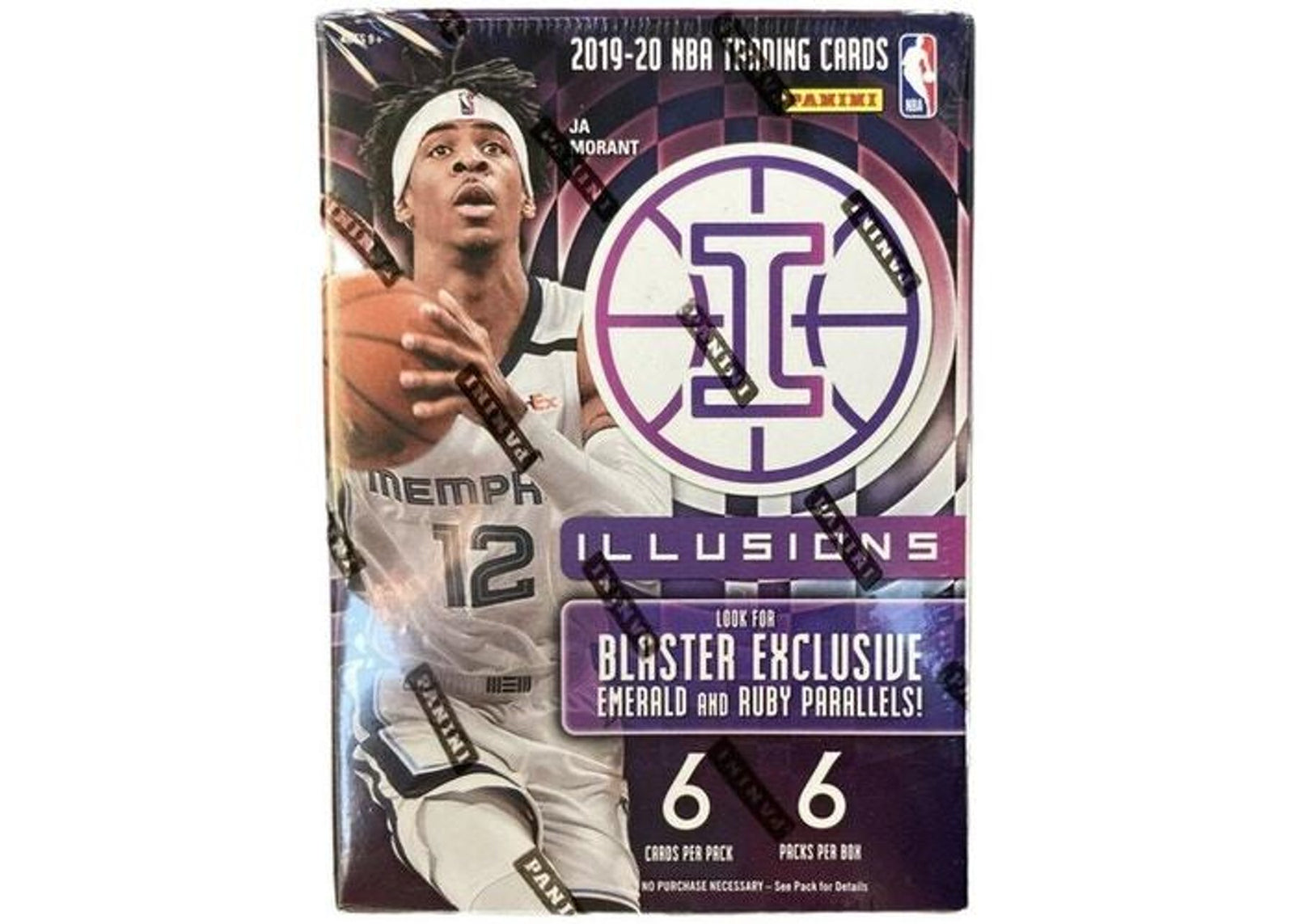 2019-20 Panini Illusions Basketball 6-Pack Blaster Box