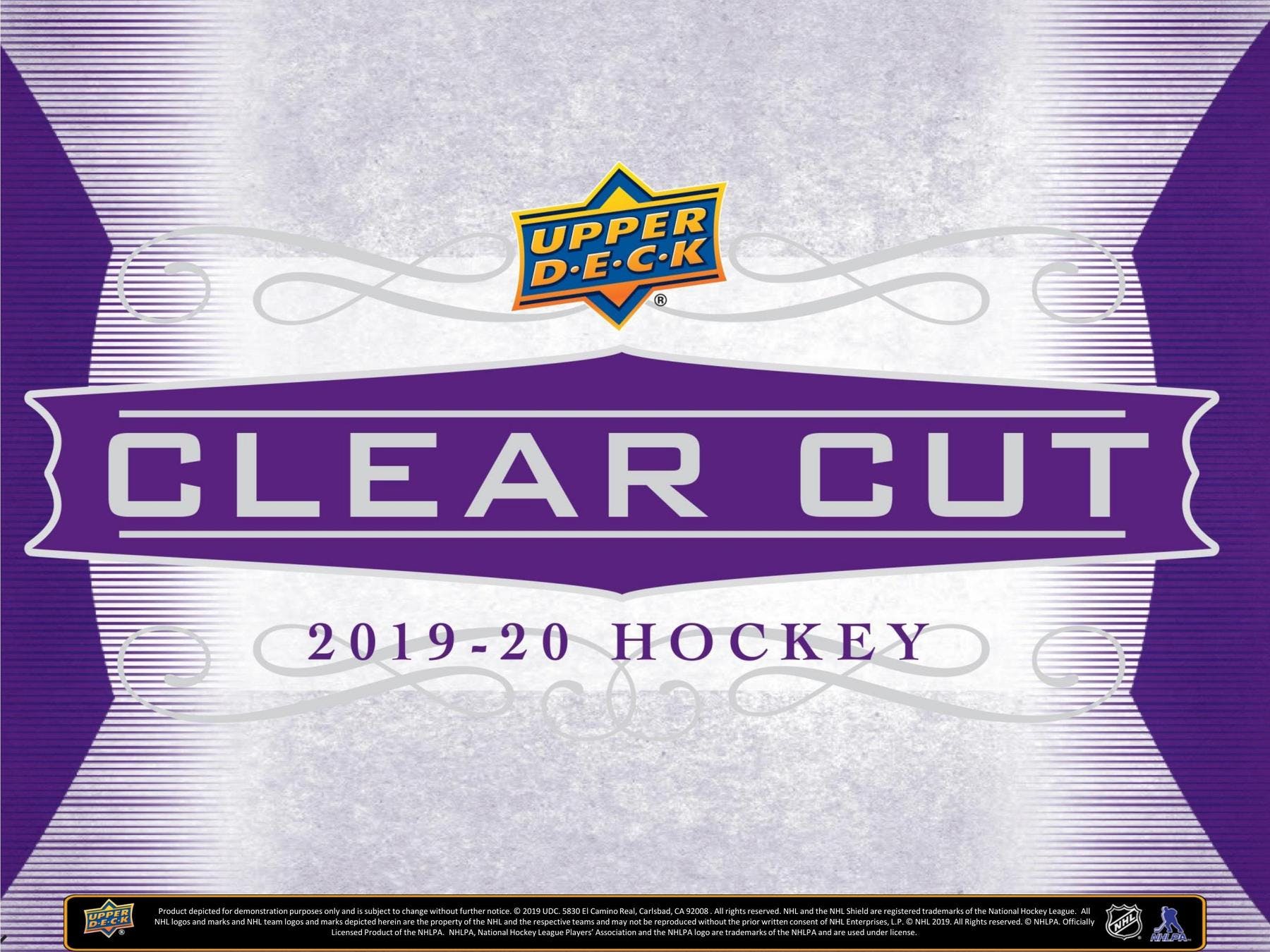 2019-20 Upper Deck Clear Cut Hockey Hobby Box | Eastridge Sports Cards